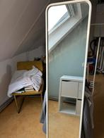 Spiegel met rek, Huis en Inrichting, Woonaccessoires | Spiegels, Ophalen, Gebruikt, 125 cm of meer, Minder dan 100 cm