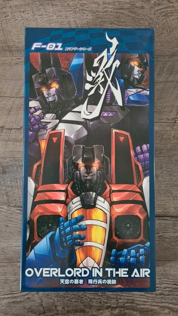 Transformers Fighter Club Overlord in the Air F-01 Seekers beschikbaar voor biedingen
