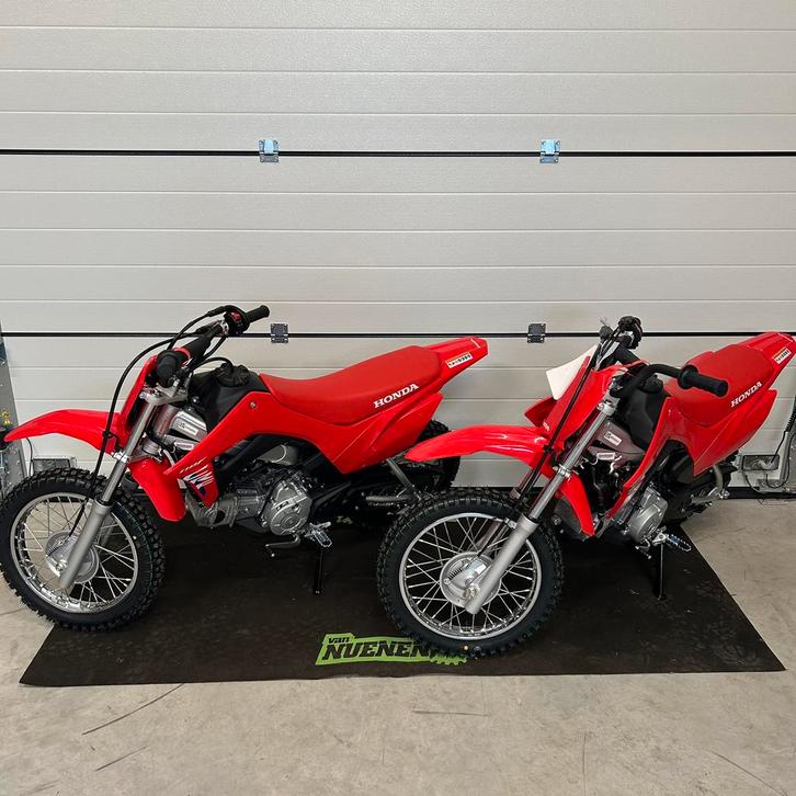 NIEUWE Honda CRF110 110cc 2025, Fietsen en Brommers, Brommers | Crossbrommers, Nieuw, Honda, Ophalen