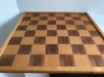 Schaakbord / dambord hout, Hobby en Vrije tijd, Gezelschapsspellen | Bordspellen, Een of twee spelers, Ophalen of Verzenden, Gebruikt