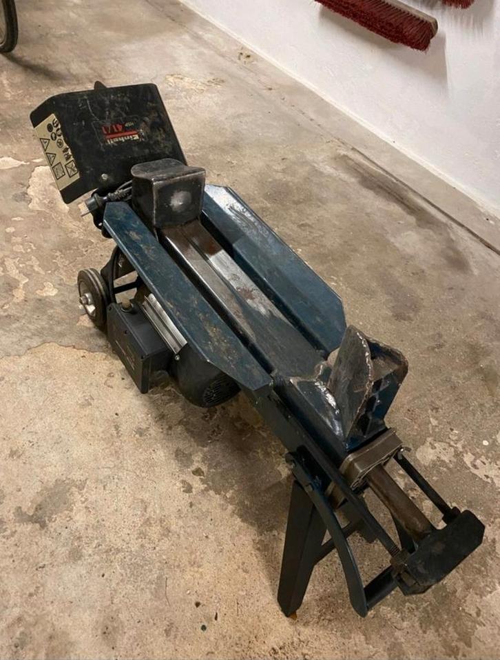 Krachtige Einhell houtklover, Tuin en Terras, Kloofmachines, Gebruikt, Liggend, Elektrisch, Ophalen