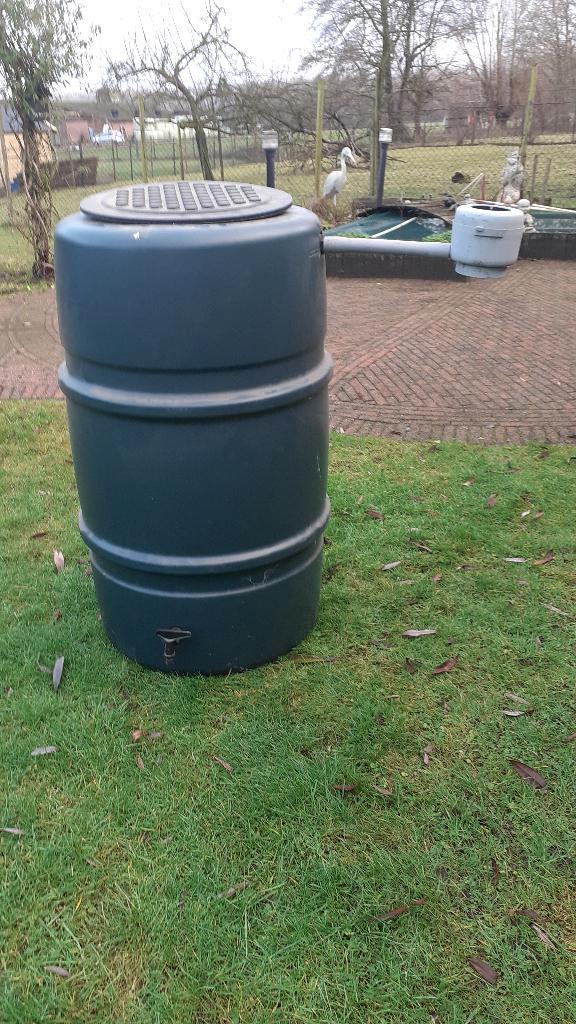 waterton, Tuin en Terras, Regentonnen, Gebruikt, Kunststof, 150 liter of meer, Met kraantje, Ophalen