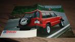 Folder ISUZU  TROOPER  ,  10-1983, Verzenden, Nieuw, Overige merken