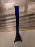 Blauwe brocante vaas, Antiek en Kunst, Ophalen of Verzenden