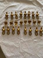 24 messing fop spenen, Antiek en Kunst, Antiek | Koper en Brons, Ophalen of Verzenden