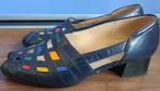 leren Gabor schoenen blauw met kleuren mt 6, Gedragen, Blauw, Ophalen of Verzenden, Gabor