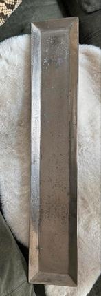 Metalen Decoratieschaal Rechthoekig, Ophalen, Gebruikt, Rechthoekig, Metaal