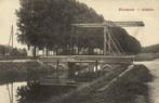 Sluiskade - Almelo. - brug - 1918 gelopen, Verzamelen, Ansichtkaarten | Nederland, Ophalen of Verzenden, Voor 1920, Ongelopen