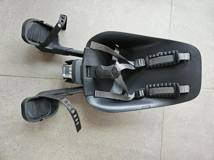 Urban Iki voorzitje, Fietsen en Brommers, Fietsaccessoires | Fietsstoeltjes, Zo goed als nieuw, Voorzitje, 0 t/m 13 kg, Voetsteuntjes