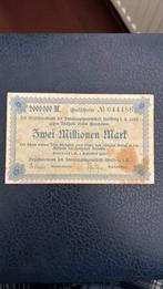 Stollberg 2 miljoen mark 1923, Postzegels en Munten, Bankbiljetten | Europa | Niet-Eurobiljetten, Ophalen of Verzenden, Duitsland