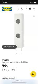 Nysjön kast ikea 2x, Huis en Inrichting, Badkamer | Badkamermeubels, Ophalen, (Half)hoge kast, Minder dan 50 cm, Gebruikt