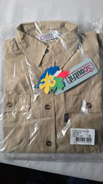Nieuw Scoutfit Scouting Shirt Maat 158 beschikbaar voor biedingen