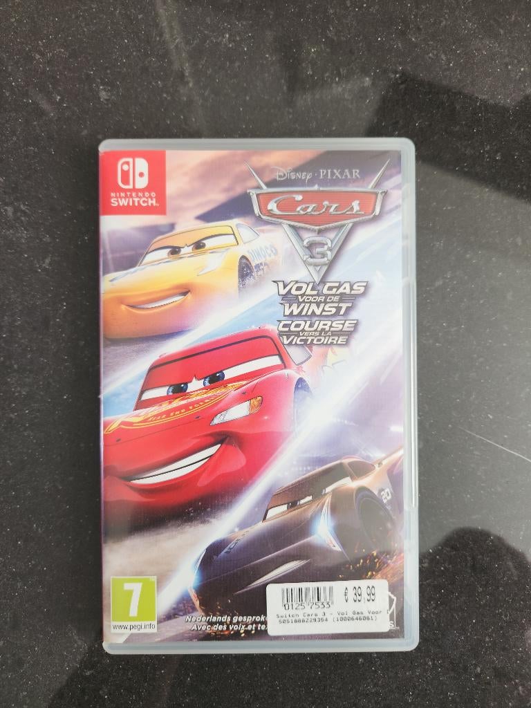 Cars 3 vol gas voor de winst, Spelcomputers en Games, Games | Nintendo Switch, Racen en Vliegen, Ophalen of Verzenden, Zo goed als nieuw