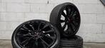 21" Tesla Model S twin turbine orig velgen zomerbanden TPMS, Banden en Velgen, V, Personenwagen, V