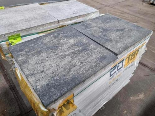 Terrastegels grijs gemeleerd 60x60x4 tuintegel s-partij, Tuin en Terras, Tegels en Klinkers, Nieuw, Terrastegels, Beton, 10 m² of meer