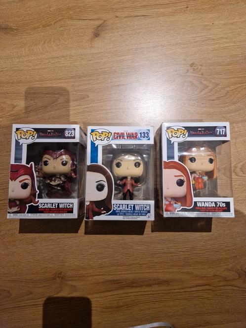 Funko Pops Wanda Maximoff / Scarlet Witch, Verzamelen, Poppetjes en Figuurtjes, Zo goed als nieuw, Ophalen of Verzenden