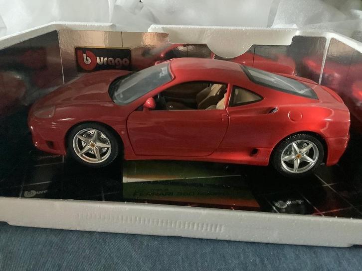 Diverse Ferrari’s 1:18 348TB, 456GT, F40, F50, 360, Hobby en Vrije tijd, Modelauto's | 1:18, Zo goed als nieuw, Auto, Bburago