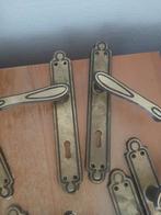 Messing deurbeslag, Doe-het-zelf en Verbouw, Hang- en Sluitwerk, Ophalen of Verzenden, Zo goed als nieuw, Koper of Messing, Klink of Kruk