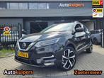 Nissan Qashqai 1.2 Tekna + | Met o.a. stoelverwarming, 360, Gebruikt, 4 cilinders, 116 pk, Zwart