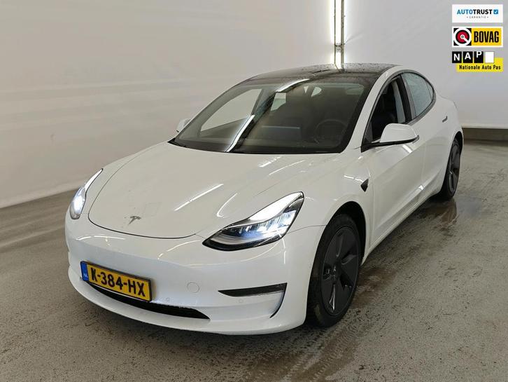 Tesla Model 3 Standard RWD Plus 60 kWh SOH92% LFP ORG NL DEA, Auto's, Tesla, Bedrijf, Te koop, Model 3, ABS, Airbags, Airconditioning