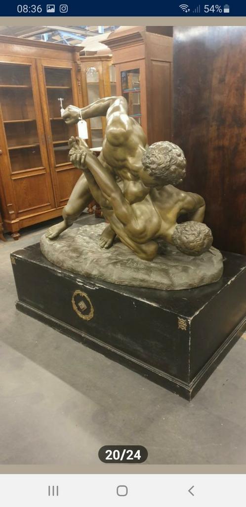 Gezocht aparte antieke bronzen en of marmeren beelden, Antiek en Kunst, Antiek | Koper en Brons, Ophalen