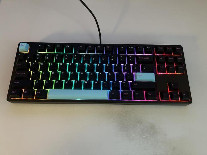 Akko Midnight 5087S QMK, Computers en Software, Toetsenborden, Zo goed als nieuw, Qwerty, Bedraad, Ophalen of Verzenden