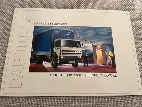 Folder DAF Trucks F2100/2300, Boeken, Auto's | Folders en Tijdschriften, Zo goed als nieuw, Ophalen of Verzenden