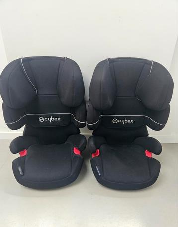 2 Stuks Cybex Solution X-Fix Autostoelen. beschikbaar voor biedingen