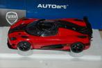 1:18 KOENIGSEGG AGERA RS chili red Autoart 79022 WRH, Hobby en Vrije tijd, Modelauto's | 1:18, Verzenden, Zo goed als nieuw, Auto