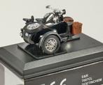 Cararama 1:43 Zundapp Z-KS750 Motorfiets met sidecar zwart, Overige merken, -, Cararama, Nieuw