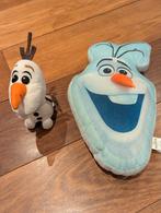 Olaf knuffel en kussen, Ophalen of Verzenden, Zo goed als nieuw, Knuffel of Figuurtje
