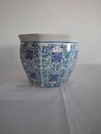 Chinese Bloempot Wit Blauw Rose, Tuin en Terras, Bloempotten, Ophalen, Gebruikt, Tuin, Overige vormen