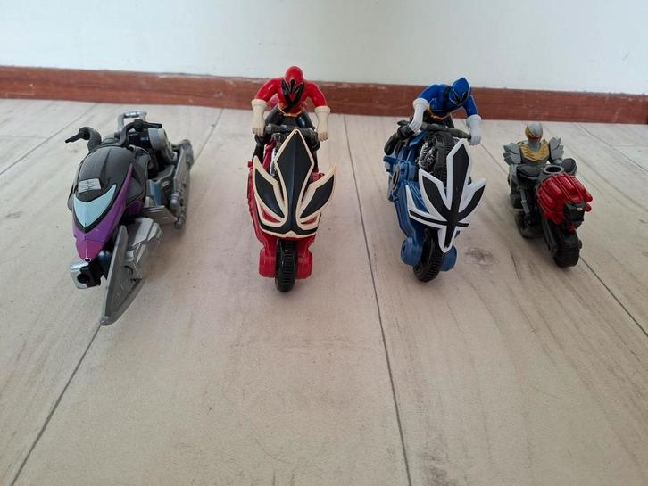 Power Rangers Motoren, Kinderen en Baby's, Speelgoed | Actiefiguren, Zo goed als nieuw, Ophalen of Verzenden