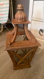 Lantaarn hout, Ophalen of Verzenden, Gebruikt