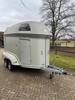 Paardentrailer (2 paards), Dieren en Toebehoren, Paarden en Pony's | Trailers en Aanhangwagens, Ophalen, Zo goed als nieuw, Hout