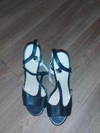 Zwarte dames schoenen hoge hak, Ophalen of Verzenden, Gedragen, Zwart