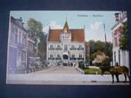 Kaart Veendam raadhuis 1933, Ophalen of Verzenden, 1920 tot 1940, Groningen