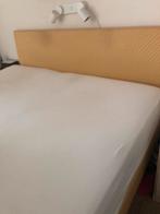 Pullman boxspring (geel), Ophalen, Gebruikt, Tweepersoons, 200 cm