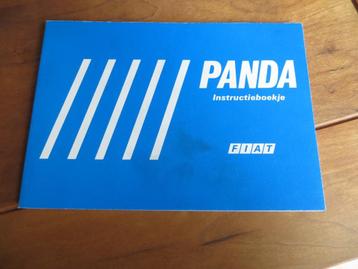 Instructieboek Fiat Panda 750, Panda 1000, Panda 4x4 1989 beschikbaar voor biedingen