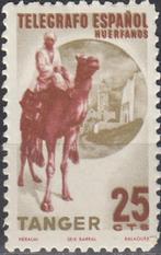 Tanger - Spanje -SP1.9- 1950 - Telegraafzegel - Dromedaris, Postzegels en Munten, Postzegels | Europa | Spanje, Verzenden, Postfris