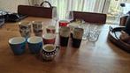 Kopjes glazen schaaltjes, Ophalen of Verzenden, Glas, Overige stijlen, Glas of Glazen