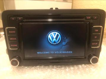 ORIGINEEL VW VOLKSWAGEN RCD 510 RADIO CD PASSAT TIGUAN CADDY beschikbaar voor biedingen