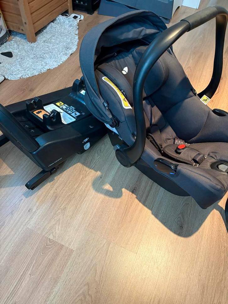Joie i-Base Advance Isofix Autostoelbasis en Maxicosi, Kinderen en Baby's, Autostoeltjes, Zo goed als nieuw, Overige merken, 0 t/m 13 kg