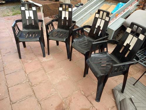 Art Deco stijl tuinstoelen Pierre Paulin / Henri Massonet., Antiek en Kunst, Antiek | Meubels | Stoelen en Banken, Ophalen
