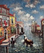 Bewolkt Venetië – Olieverf op doek van Paolo Rizzi, Verzenden