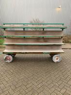 Matriaalwagen transportwagen kar, Ophalen, Zo goed als nieuw
