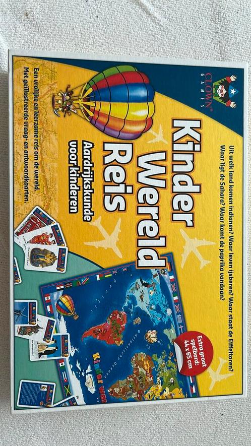 Kinder wereldreis, Hobby en Vrije tijd, Gezelschapsspellen | Bordspellen, Zo goed als nieuw, Ophalen of Verzenden