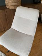 Witte creme draaistoel, Huis en Inrichting, Ophalen, Wit, Zo goed als nieuw, Eén