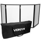 Vonyx DJ Booth Scherm Inklapbaar + Tas, Ophalen, Gebruikt, Overige merken