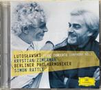 Lutoslawski | Concerto/Symphony No.2 | Rattle/Zimerman, Ophalen of Verzenden